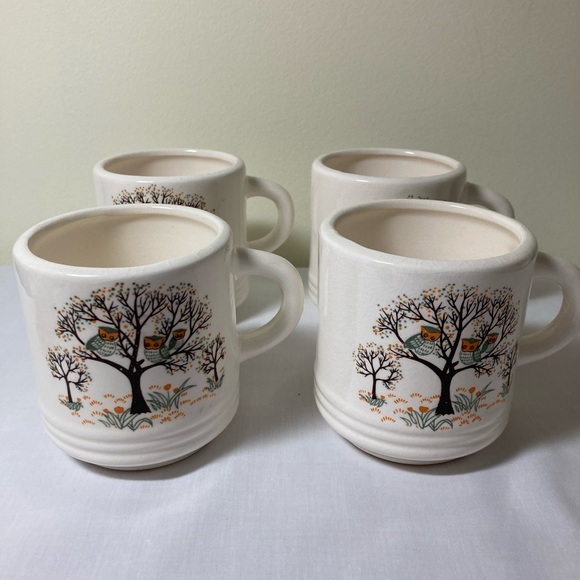 Owls in Tree Teapot and mug Set - Picture 5 of 11